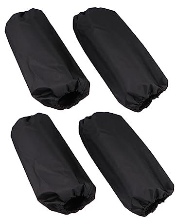 iplusmile 2 Paar Und Ölbeständige Ärmelschoner Aus Elastischem Material Armmanschettenschutz Für Küche Und Reinigung Schwarzer Überärmel Für Frauen Und Männer