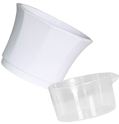 iplusmile Pot à Arrosage Automatique Transparent Grosse Taille pour Plantes D’intérieur, Jardinière en Plastique Réserve D’Eau, Pots à Bonsaï Décoratifs pour Succulentes et Fleurs, Entretien Prolongé