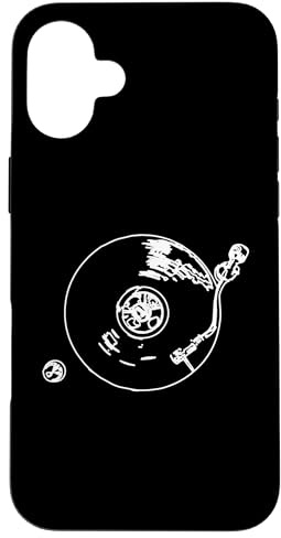 Giradischi in vinile vintage DJ Disc Jockey giradischi Custodia per iPhone 16 Plus