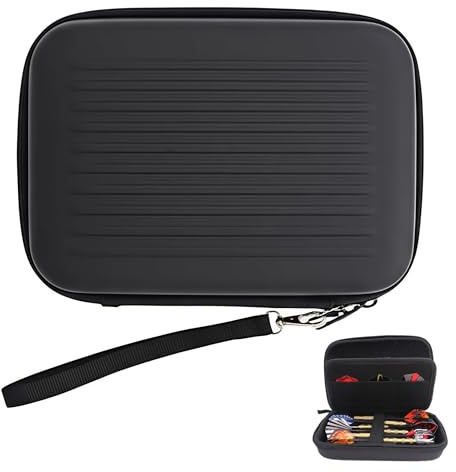 Zuuyye Estuche de Dardos Blaze Pro 6 | Bolsa EVA para 6 Puntas | Funda Profesional | Almacenamiento para Flechas Completas (19,5x13,5x5 cm, 165 g)