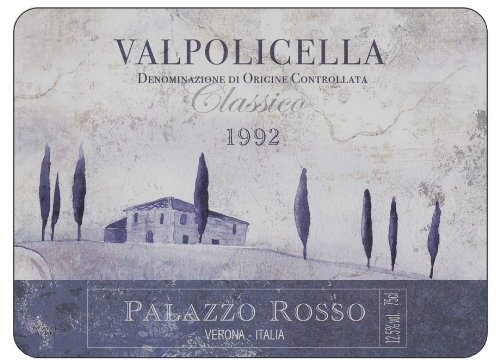 Plymouth keramik – Vino Italiano bordstabletter – set med 6