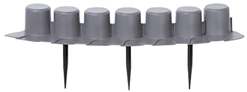 Gartenpalisade Palisáda, Abmessungen (mm) 4050x110x60, Farbe Grau