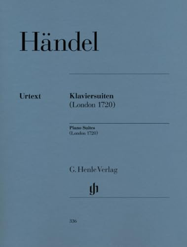Suites pour piano (londres 1720) (1 -8): Instrumentation: Piano solo