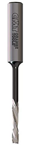 CMT 160.060.32 Punta a Taglienti Elicoidali per Mortasare con Rompitruciolo, Grigio