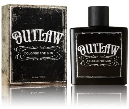 Tru Western Outlaw Men’s Cologne Spray, Bergamot, Lavender, Fir Balsam, Amber, Sandalwood & Mahogany Woods Notes, 3.4 fl oz (100 ml)