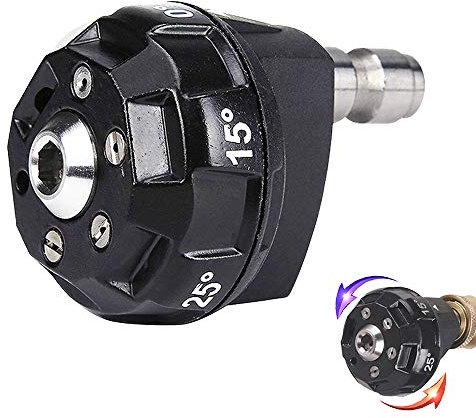 Stone Banks 6 in 1 Ugello a Spruzzo Regolabile, 4000 PSI Ugello a Spruzzo per Idropulitrice con Accoppiamento Rapido 1/4, Ugello a cambio rapida da 1/4 per autolavaggio, irrigatore da giardino