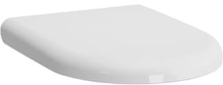 Vitra Sedile del water - Sedile con cerniere cromate - D - Plastica - Bianco - Moderno