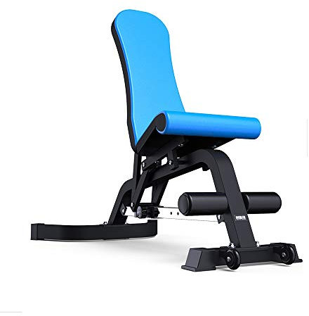 Kleine Hantel-Hantelbank, multifunktionale kommerzielle Profi-Hantelbank, Heimfitnessgeräte, Hantelbank, Bett, Heimtraining, Fitness, 3 Farben optional