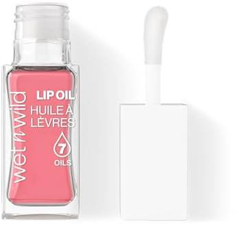 wet n wild Lip Oil, Gloss Labbra Nutriente e Non Appiccicoso Arricchito con 7 Oli Naturali, Formula Leggera e Rimpolpante per un Effetto Lucido Specchiato, Fuzzy Pillow