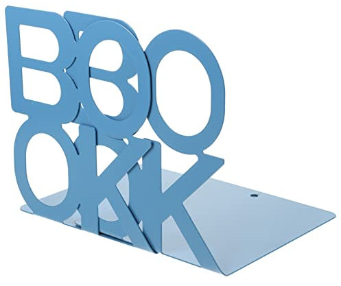 Tofficu 2stücke Metall-buchstützen Schwarze Buchstützen Für Regale Lesebuch-Organizer Stabile Buchhalter Für Schreibtische Und Bücherregale