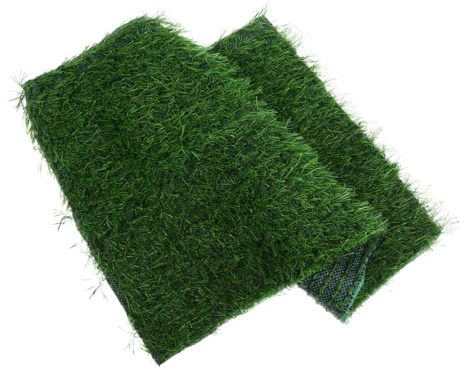 Hemobllo Cojín de Inodoro para Perros Almohadilla de Repuesto para césped Artificial Almohadilla para orinar de Perro Pee Pee Pee Pad Abdominales Green