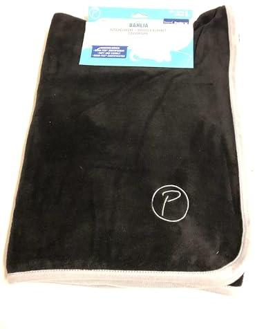 Petlando Hunde-Kuscheldecke Dahlia L schwarz 150 x 100 cm