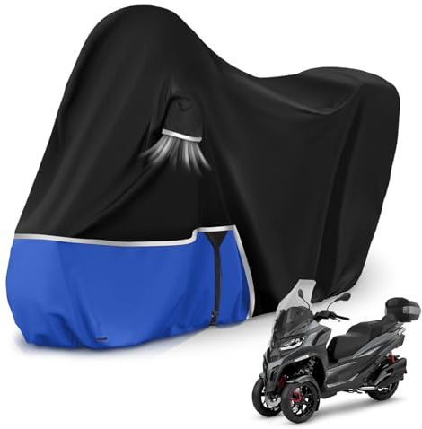 Bâche de Protection Moto, pour Piaggio mp3 400/500 (avec Coffre)