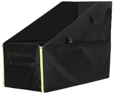 QSTDGVPW Folding Bike Storage Box, Travel Bag, Dustproof Bag for Folding Bikes, Black L No Wheel