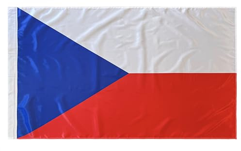 Durabol Bandera República Checa Chequia 150 x 90 cm Satén