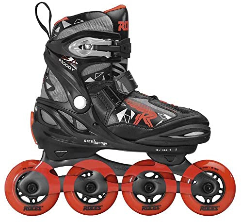Roces pojkar moody boy TIF inline-skridskor svart-röd 36-40