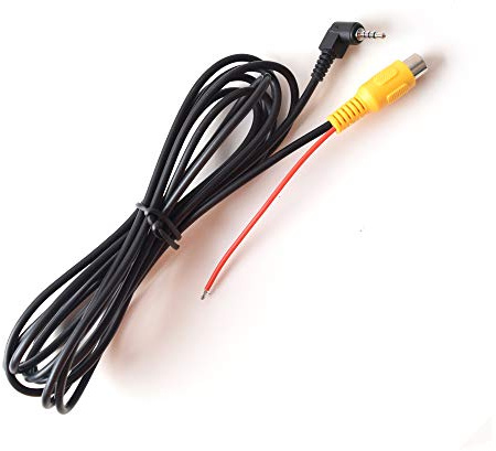 EKYLIN Aux 2,5 mm zu RCA Buchse Kabel mit Trigger Kabel, AV-IN Aux Stereo Männlich bis Cinch Weiblich Adapter Kabel für Auto GPS Tablet Dash Cam DVR Camcorder Rückfahrkamera