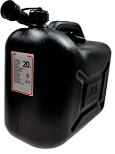 Tanica per benzina da 20 l, colore nero