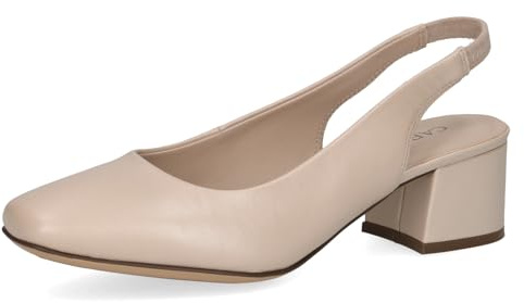 CAPRICE Slingpumps 9-29500-42 G-bredd, Beige perlato, 40 EU