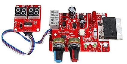 40/100A NY-D01 Punktschweißgerät Steuerplatine Digitale Schweißer Controller Panel Stellen Sie Zeit & Strom DIY Aktuelle Und Zeiteinstellungen Anzeige