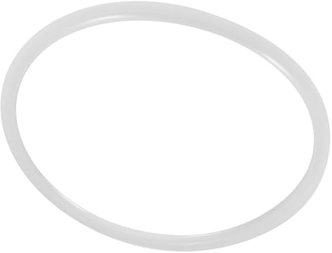 Ersatz-Dichtungsring aus Silikon für Schnellkochtopf, 24 cm | Effiziente Abdichtung, Gleichmäßiges Garen, Hitzebeständiger Dichtring Für Kontakt Mit Lebensmitteln, Transparent