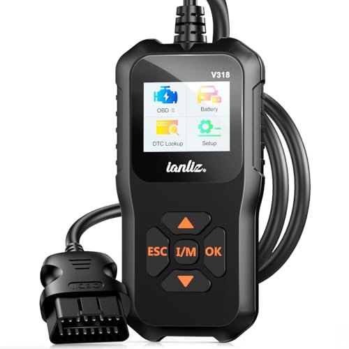 OBD2 Scanner Code Reade Diagnostic: OBD Reader Car Scanner Tool - Vehicle Faults Engine Fault Code Reader Scanner - Auto Motive Diagnostic Tool for All OBDII Vehicles from BMW Ford VW Audi