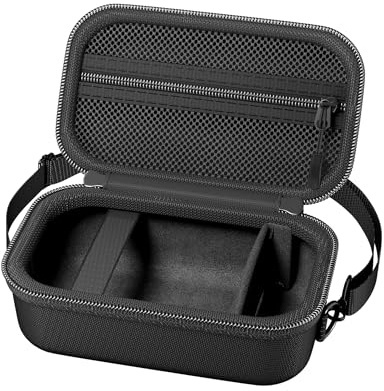 ProCase Hard 4K Digital Camera Case for VJIANGER, JGIPL, Duluvulu, Zostuic, Oiadek, Lecnippy, NIKICAM Camera Accessories, Protective Vlogging Travel Carrying Storage Bag with Shoulder Strap -Black