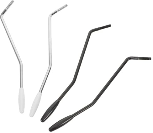 LIGIGWASH 4 Piezas Brazos Metálicos Rosca para Guitarra Eléctrica Palancas Tremolo St Duraderas y Control Preciso para Mejora de Sonido Actuaciones y Estudio