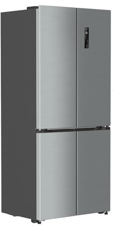 PYRAMIDEA Frigorifero stile Americano a 4 porte Side by Side completamente in ACCIAIO INOX FRG5004X