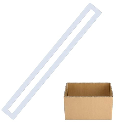 Pochoir de stationnement - 10,2 x 233,7 cm - Pliable et réutilisable - Outil de marquage de peinture de trottoir - Guide de marquage de ligne de circulation - Outil de rayage pour routes, appartements