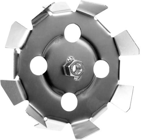 CALLARON Paint Whisk for Drill Attachment for Mixer Mud Mixer Galvanized Iron Lightweight Reliable Silver Construction Scenarios