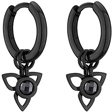 Tamaris Edelstahl Creolen TJ-0123-E-15 IP Black