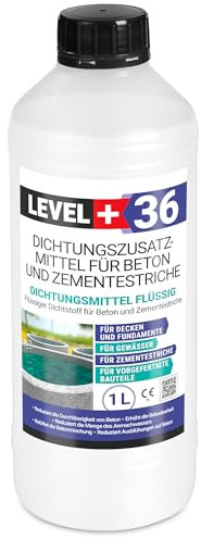 Dichtungsmittel Flüssig 1L Mörtelzusatzmittel für Zementestrich Fugenmörtel Plastifizierer RM36