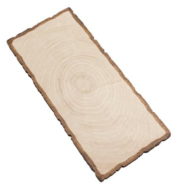 Deko Holzscheiben Display Bedruckt aus Hartschaum 18 x 40 cm Natur Deko-Baumscheiben Naturdekorationen Herbstdekoration