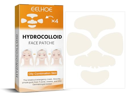Mighty Pimple Anti-Akne-Pflaster für Gesicht, Hydrokolloide für Stirn, Nase, Kinn und Wangen – Mighty Pimple Behandlung Patches zur Entfernung von Pickeln