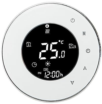 HEMOTON Programmable Digital Thermostat Mit LCD Display Temperaturregler Für Smart Home WiFi Fähig Einfach Zu Bedienen Für Elektrische Fußbodenheizung 95V 240V