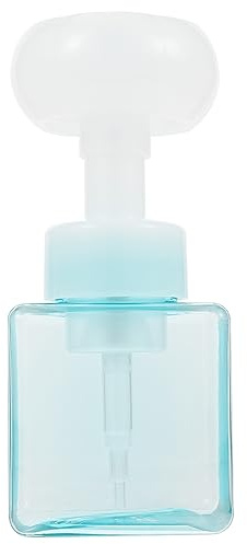 Anneome Dispensador de Espuma en Forma de Flor 250ml Petg Pp, Rellenable Prueba de Fugas, Adecuado para Viaje y Senderismo