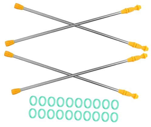 MERRYHAPY Bewässerungsstab Aus Edelstahl Schlauchsprüher Mit Verlängerter Stange Sprühstange Für Pflanzen Landwirtschaftliche Anwendung Austauschbare Gartensprühstange Ergonomisches Design f
