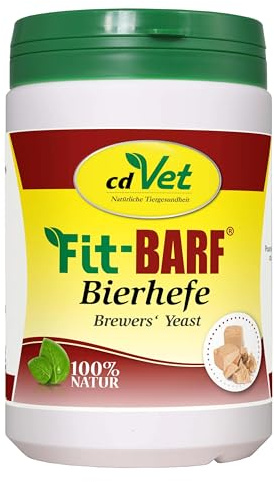 Fit-Barf Bierhefe für Hunde & Katzen 680 g | Bierhefe-Pulver für Hunde und Katzen - Natürliche Vitamin-B-Quelle zur Barf-Ergänzung