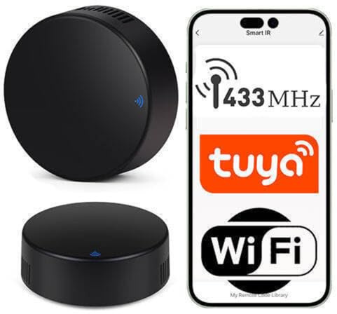 Sone Smart One WLAN IR RF Fernbedienung Tuya 38kHz 433MHz | tv klima rollladen, ohne hub, lernfunktion, 5v usb, alexa google