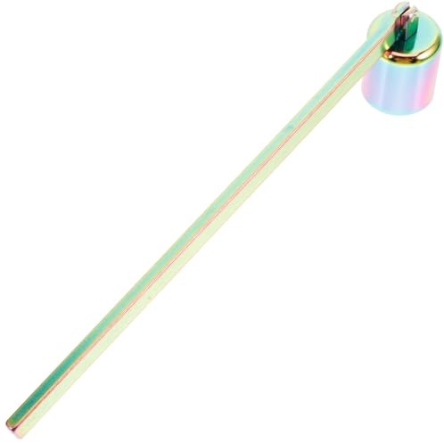 MUELODSIC Spegnicandele in Acciaio Leggero, Tappo Copri Spegni Candela Piccolo, Strumento per La Cura delle Candele, Eliminazione Fumo e Cera per Uso Domestico e Regalo Famiglia
