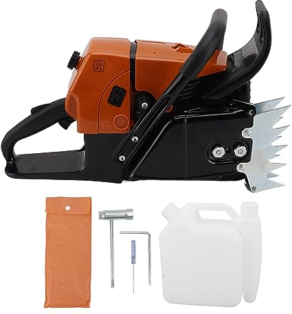 SIXRUN G660 Tronçonneuse à Tête de Puissance Tronçonneuse à Tête Motrice pour Abattage D'arbres Travaux de Jardinage et Travaux Forestiers