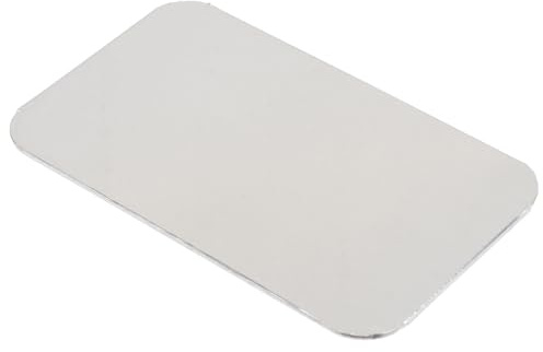 COOPHYA Piastra Refrigerante 10x6cm per Piccoli Animali in Metallo Argento Funzione di Raffreddamento e Dissipazione del Colore Casuale Accessorio Estivo per Criceti,
