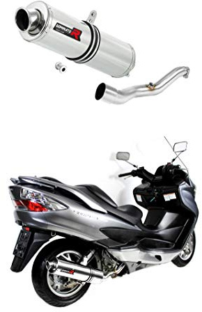 DOMINATOR Terminale di Scarico Marmitta Silenziatore ST compatibile con BURGMAN 400 2007-2016