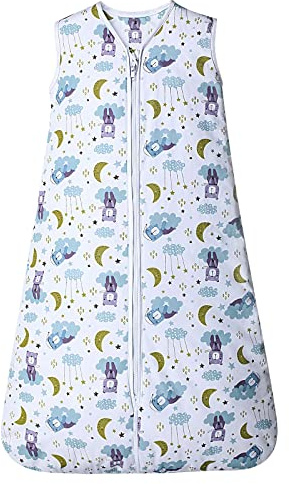 Lictin Baby Sleeping Bag 2.5 Tog, Soft Warm Baby Sleeping Sack Wearable Blanket, Baby Grow Bag Swaddle Wrap with Adjustable Length 90-110cm for Infant Toddler 8 to 36 Months