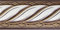 Dundee Deco BD5015 Abstrakte Tapeten Bordüre, viktorianisches Weißgold, Mauve Seil, Tapetenbordüre Retro-Design, Rolle 10 m x 5 cm, selbstklebend
