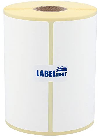 Labelident DHL Versandaufkleber 100 x 70 mm - 500 Thermo Eco Etiketten auf 1 Rolle(n) I 25 mm Kern I Selbstklebende Shipping Labels für Desktop Thermodrucker