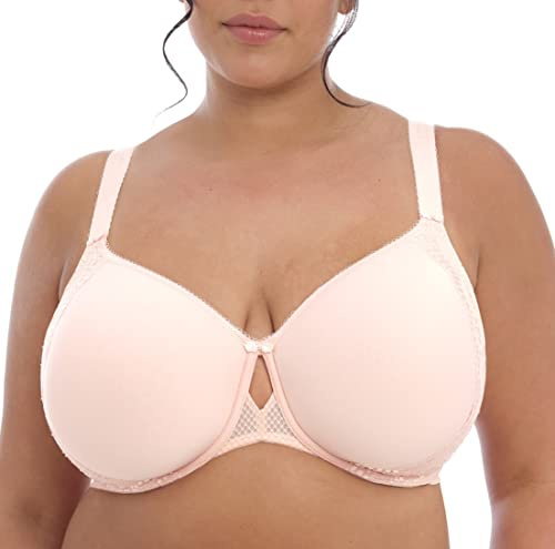 Elomi womens Charley T-shirt Seamless Breathable Spacer Underwire T Shirt Bra, Ballet Pink, 38G US