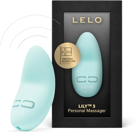 LELO Lily 3 - Mini Bullet Vibrator, Discreet Personal Massager, Polar Green | This discreet mini vibrator offers 10 pleasure settings in a waterproof, pocket-sized design for quiet stimulation.