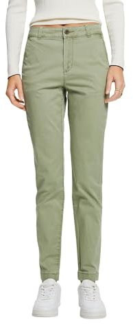 ESPRIT Damen 993ee1b403 Hose, 345/Light Khaki, 32W / 32L EU